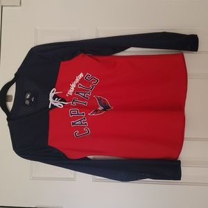 Washington Capitals Womens Long Sleeve Shirt, L
